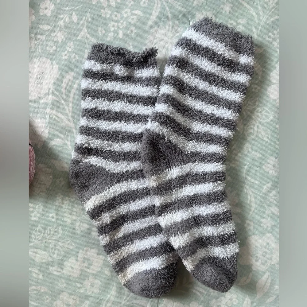 Cozy Fuzzy Socks Set -(6 pair) Multicolor